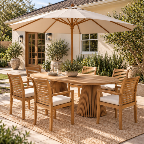 Sarang Dining Table 80"